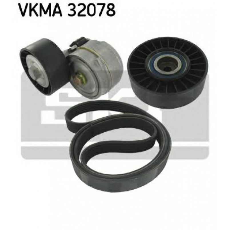 VKMA 32078 SKF Комплект доріжкового ремня